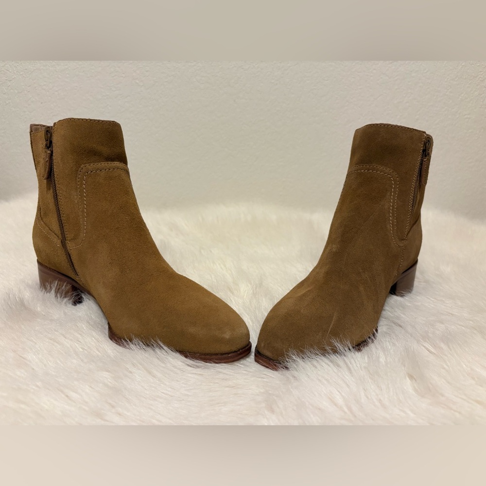 NWOT Cole Haan Brown Suede Ankle Booties